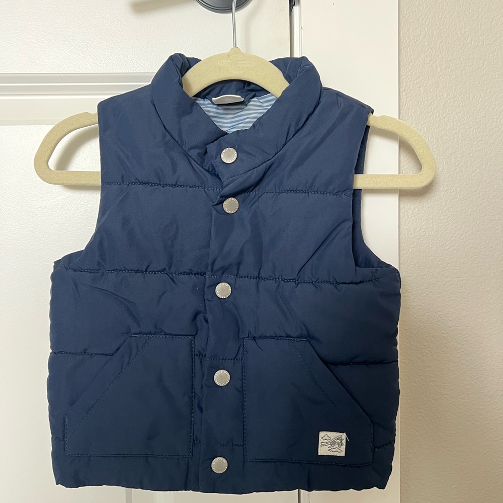 H&M Infant Boys Blue Vest Size 9-12m